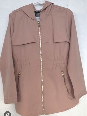 Women's Dusty Rose Hooded Jacket